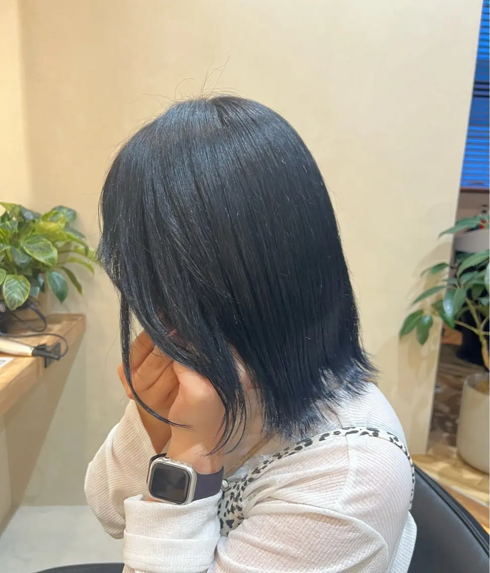 ミディアム ヘアカラー ショートカット募集/ モカのヘアスタイル