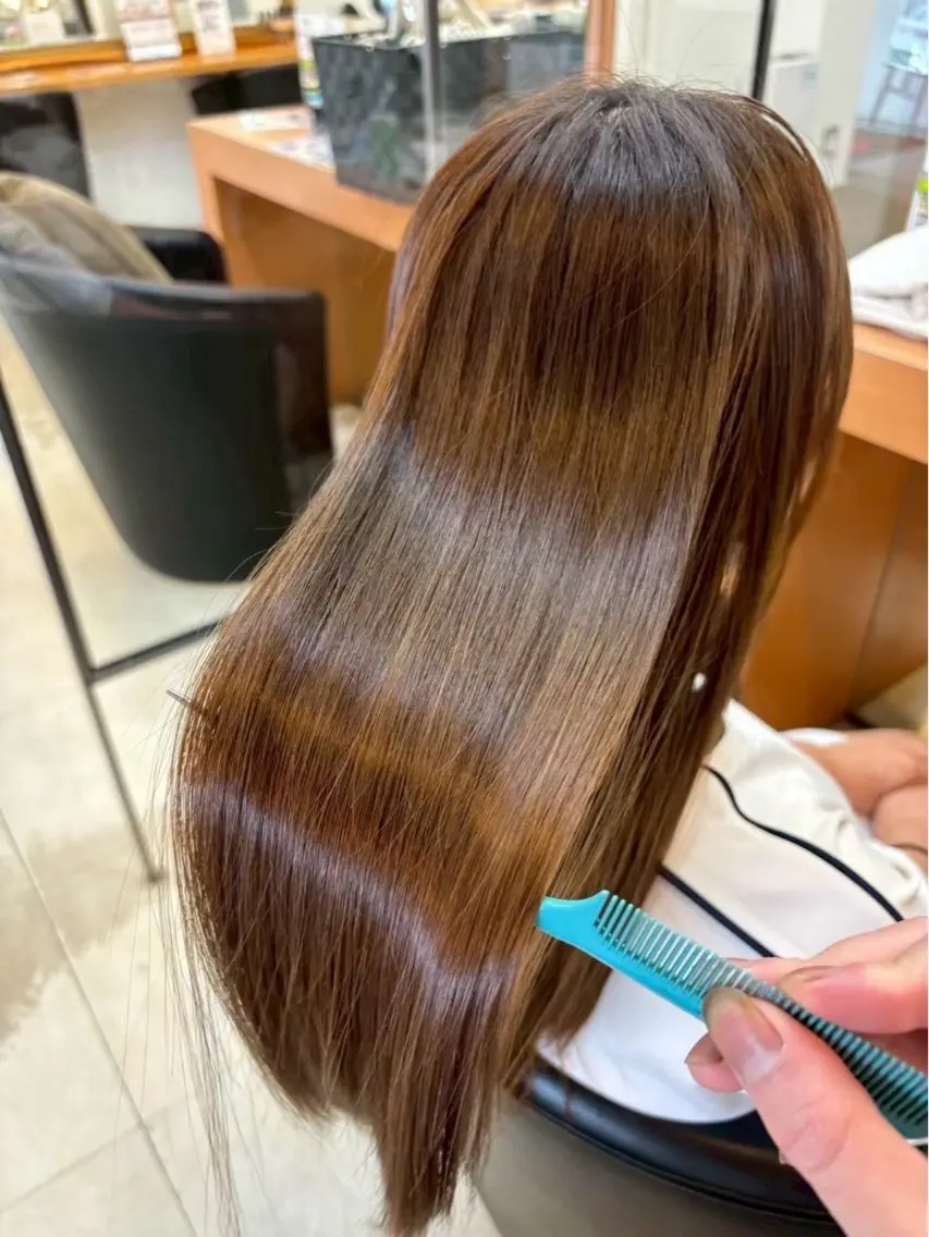ロング トリートメント ヘッドスパ ⭐️髪質改善⭐️ 矢口直樹のヘアスタイル