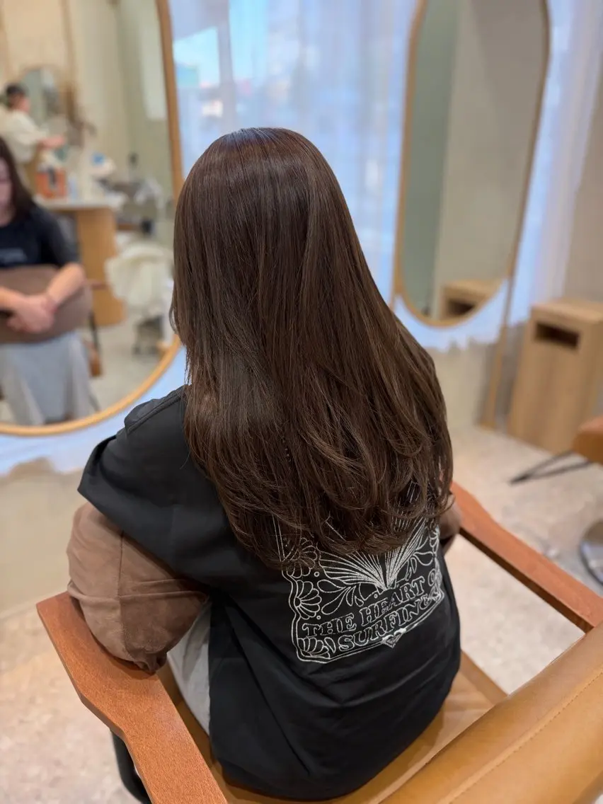 ロング カット ヘアカラー yim_ otowaのヘアスタイル