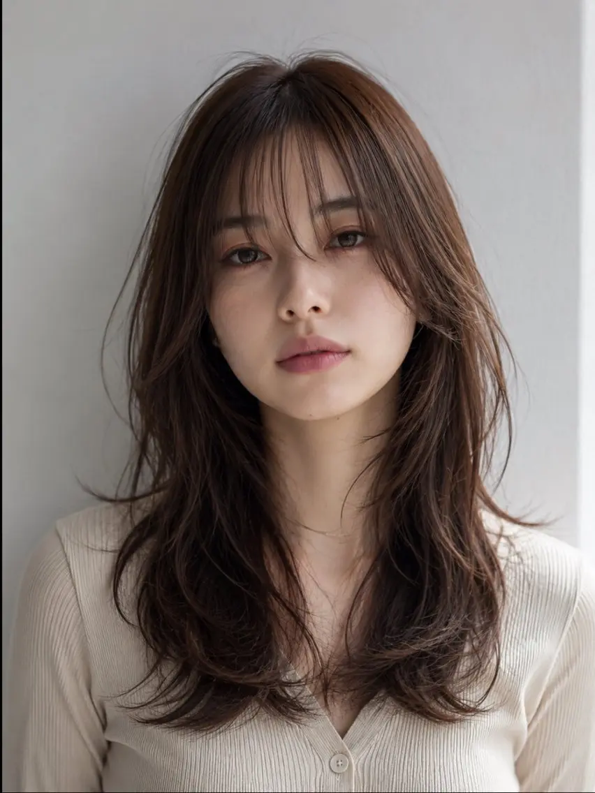 セミロング カット ヘアカラー 艶髪診断で絶対綺麗✨ お悩み解決✨京谷宥✨のヘアスタイル