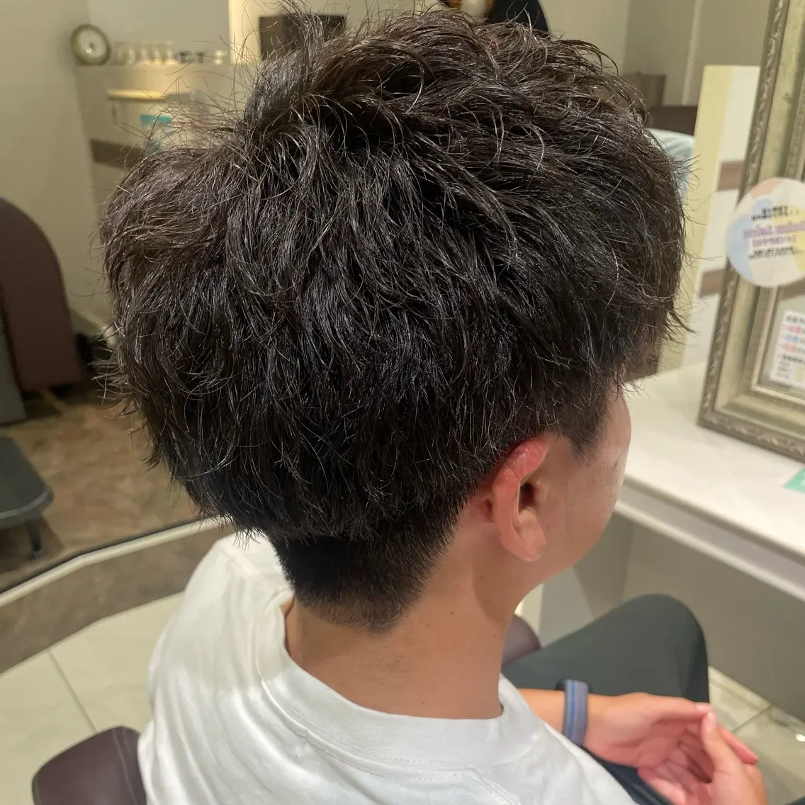 ✂️メンズカット+ツイストパーマ✂️✨️の写真