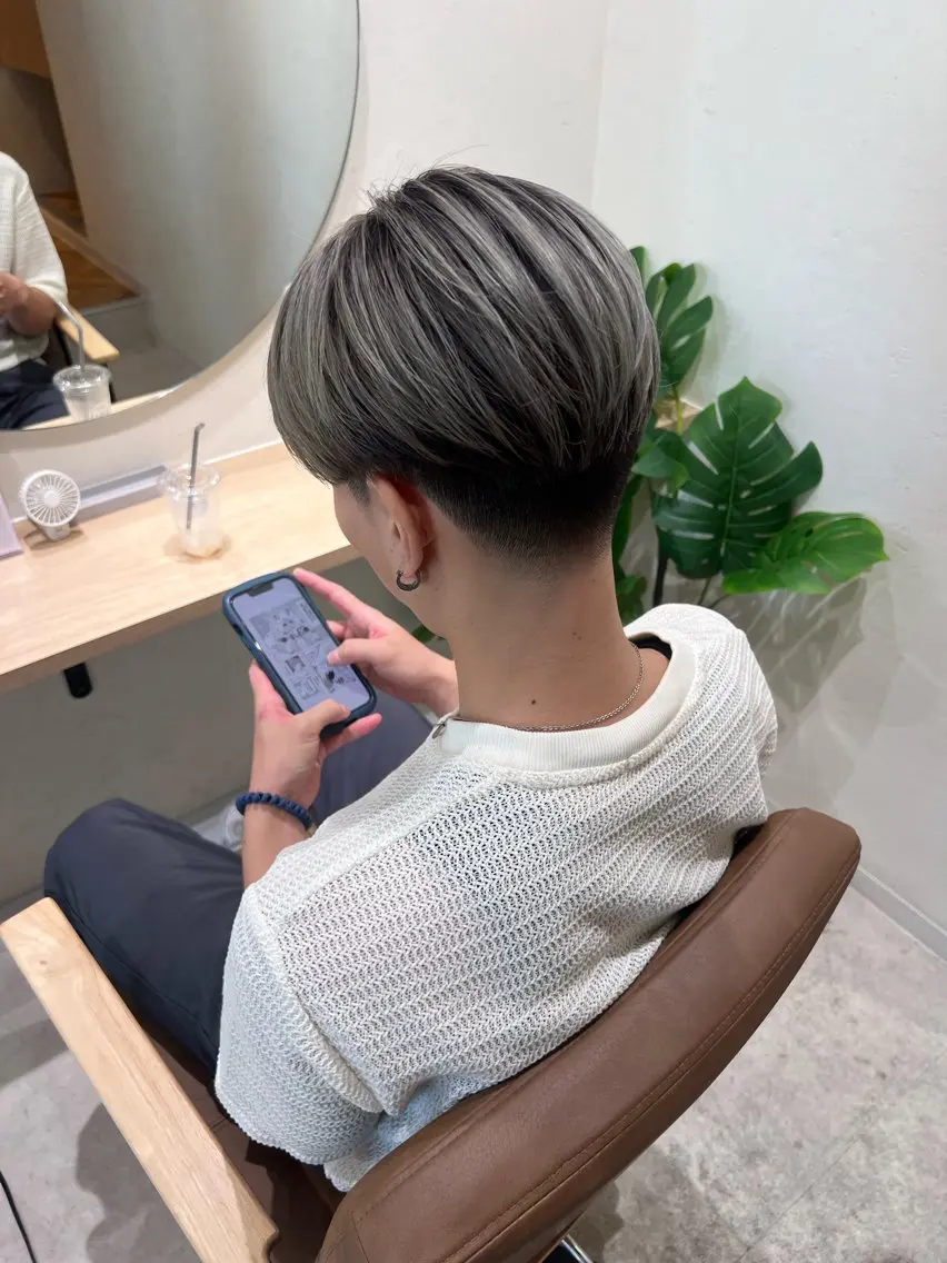 メンズ フェードカット Day .1のヘアスタイル