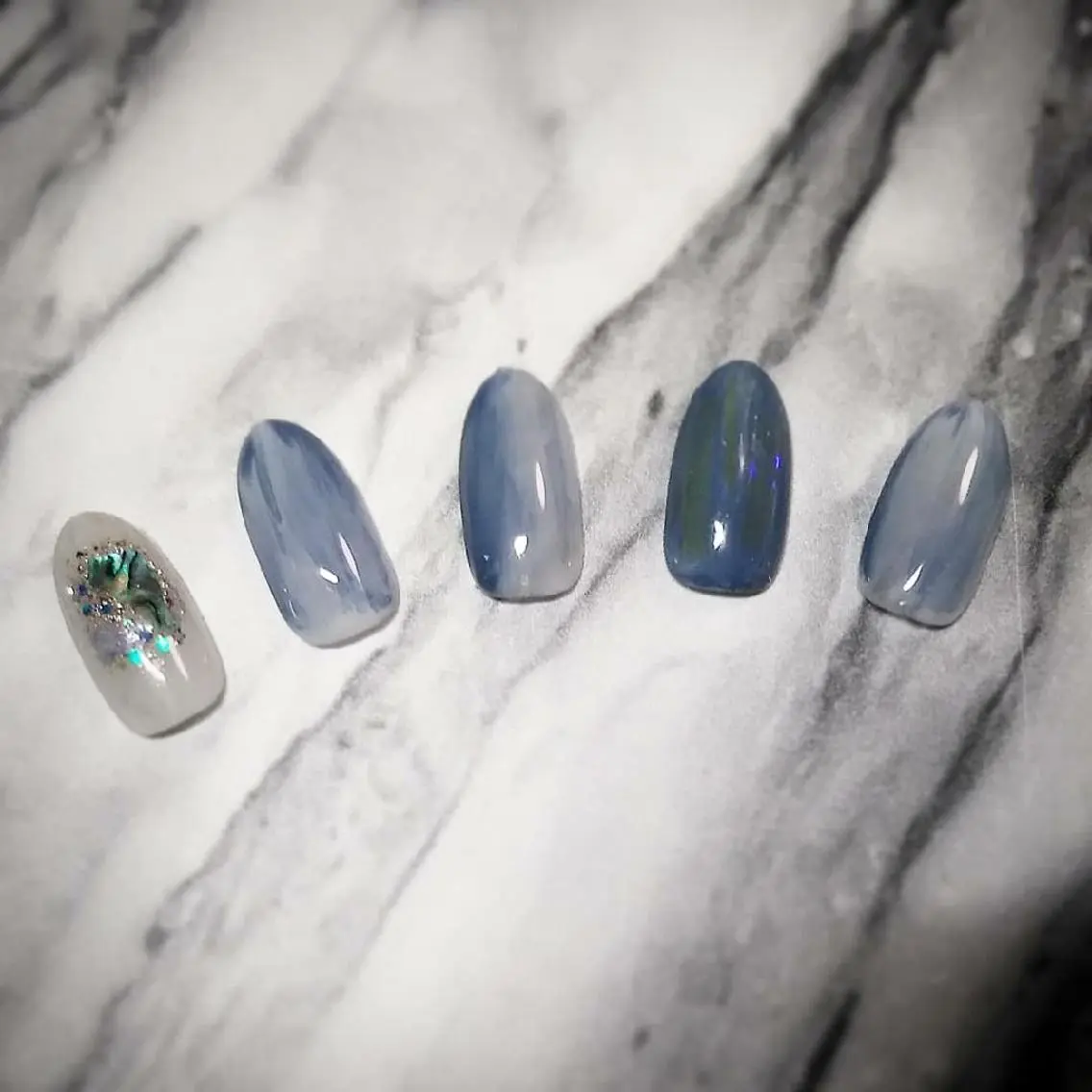 ネイル ニュアンスネイル ハンドネイル ハンドケア lylynail YUUKAのネイルデザイン