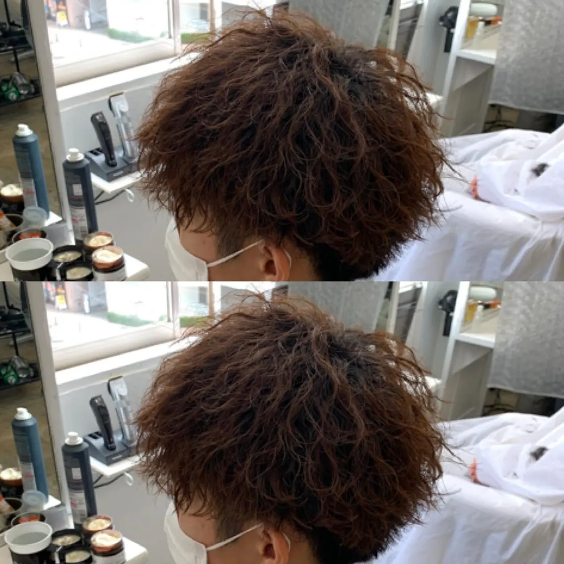 ショート パーマ メンズ メンズ専門店 店長 小柳 裕夢のヘアスタイル