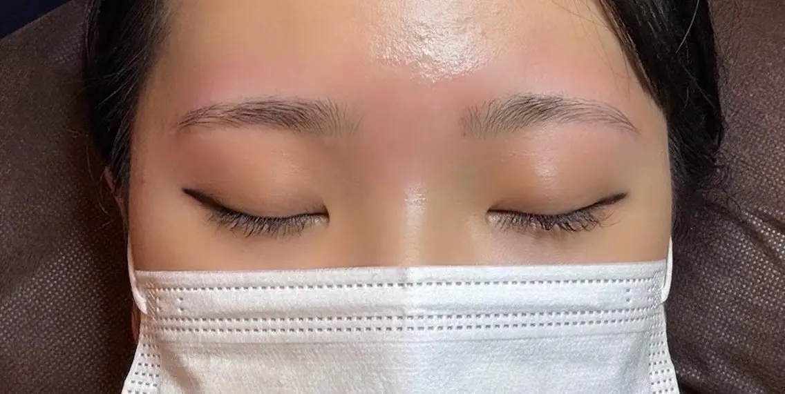 眉毛ワックス脱毛の写真
