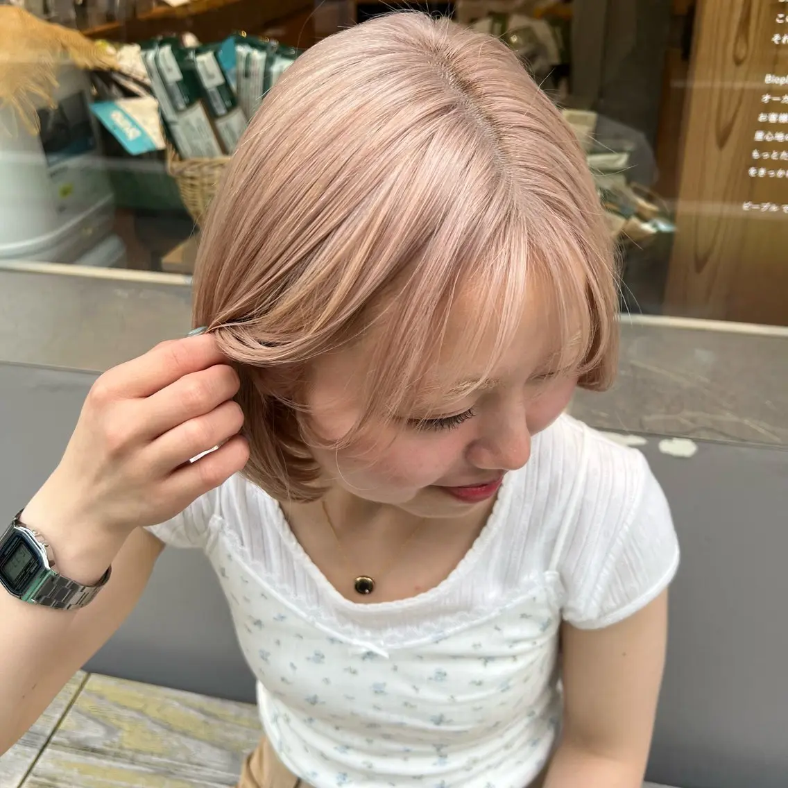 ショート カラー ヘアカラー KIHO ｜Bond 三軒茶屋のヘアスタイル