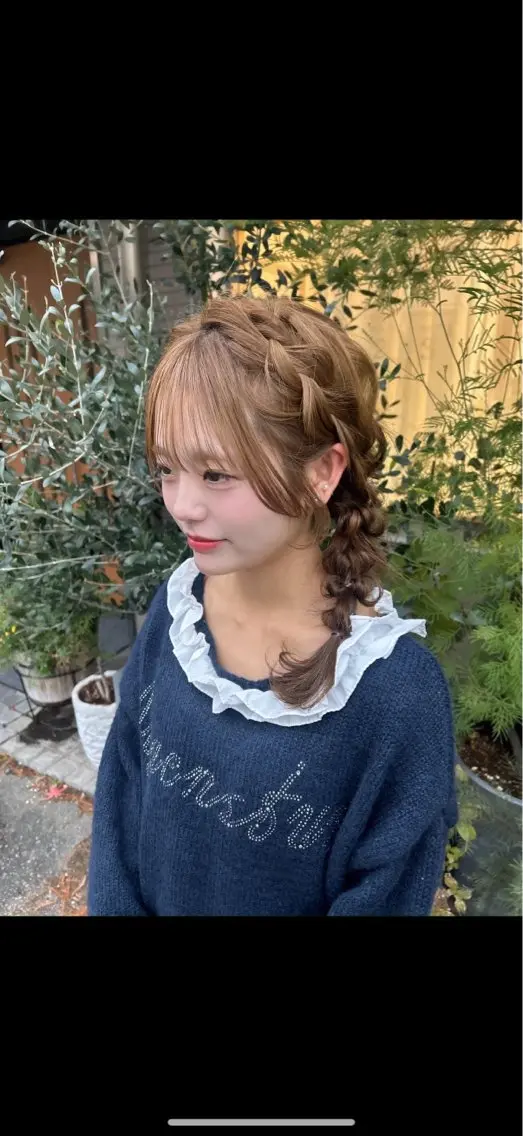 カラー とろけるベージュ🥐 merc.せのおのヘアスタイル