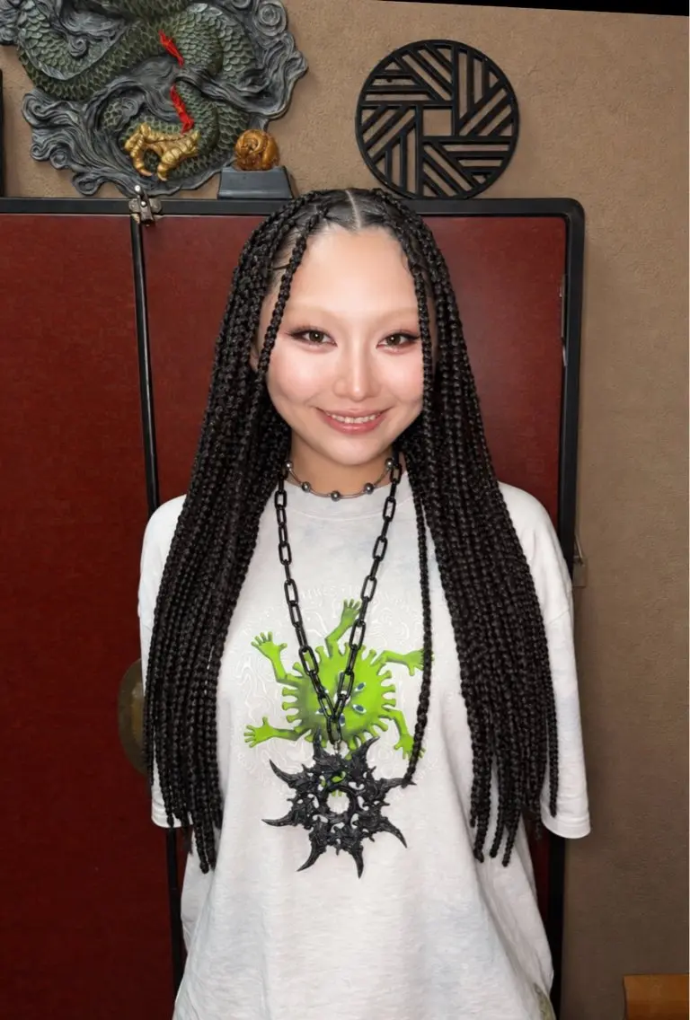 エクステ 菊地 このはのヘアスタイル