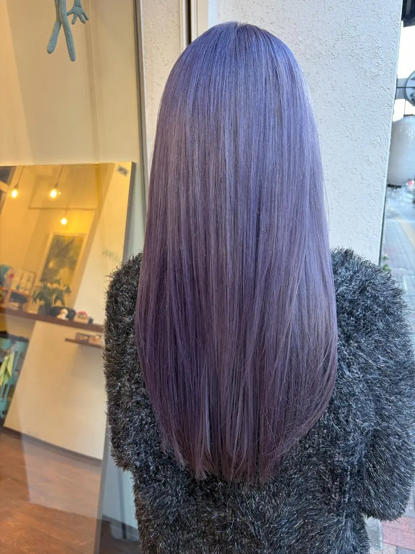 ロング カラー ヘアカラー トリートメント CoCooN 店長 さのえみのヘアスタイル