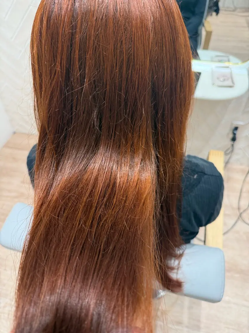 ロング ヘアカラー ✨武蔵小杉💎カラー 💋YUMENO🩷のヘアスタイル