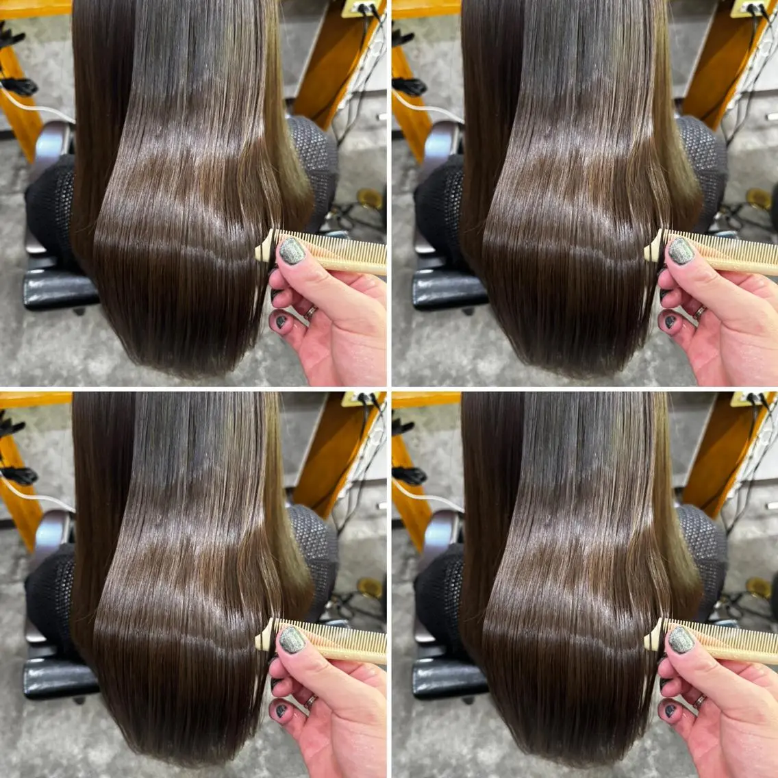 ロング カラー ヘアカラー トリートメント 髪質改善/艶カラー ✝️SAKURAのヘアスタイル