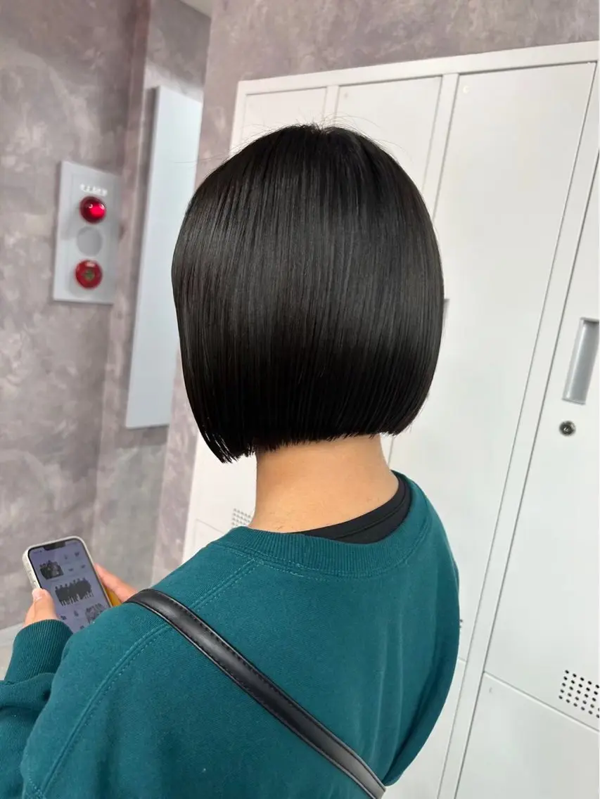 【NO黒染めカラー➕水素トリートメント】の写真