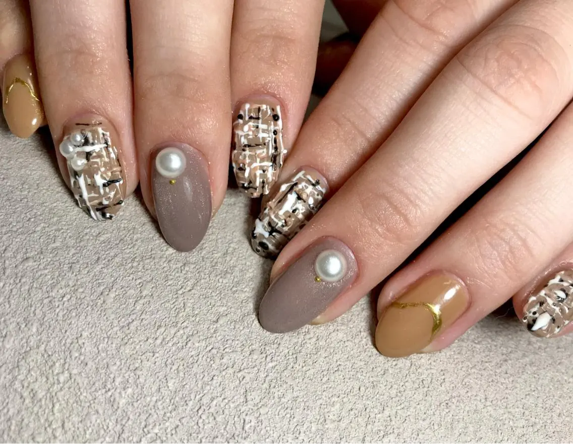 ネイル Liennail 持込デザインやり放題のネイルデザイン