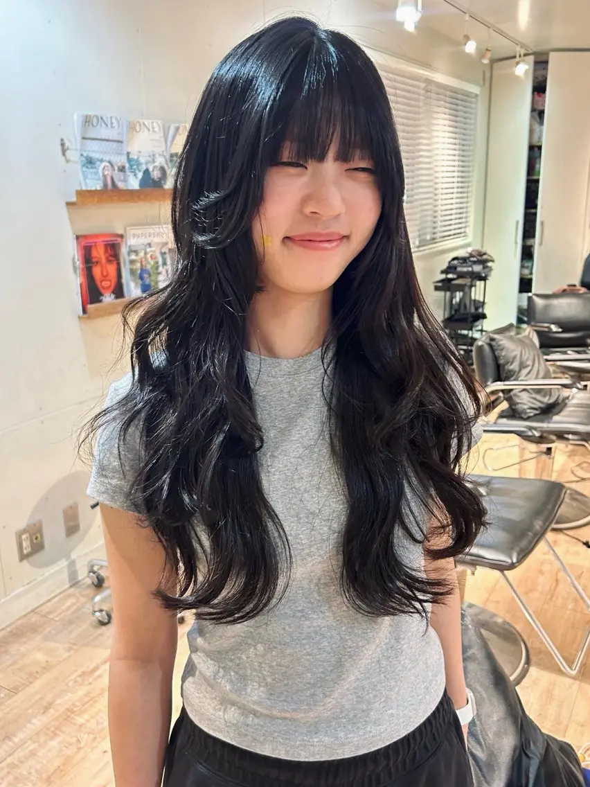 ロング はな ∕カットモデル募集中のヘアスタイル