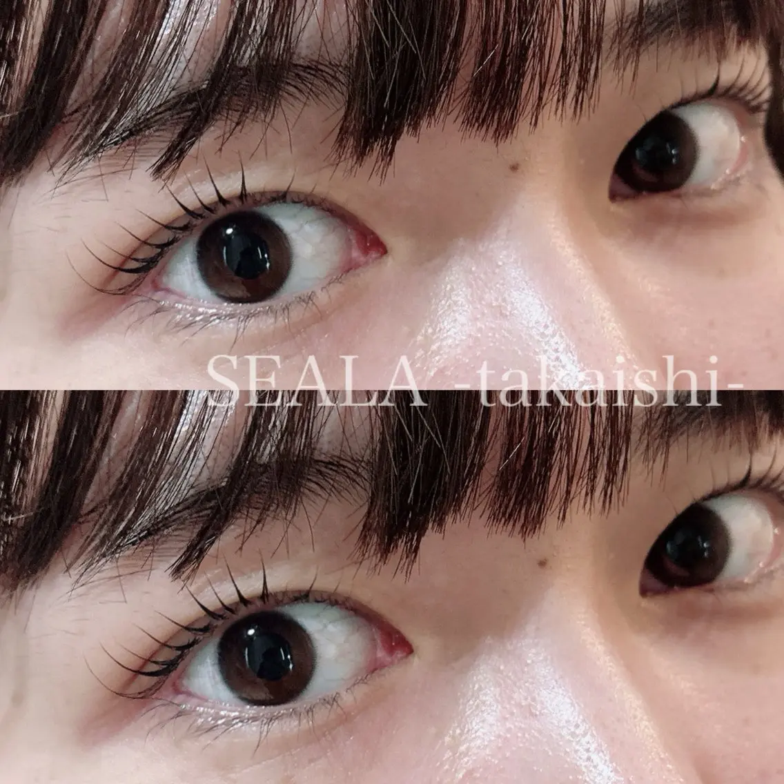 マツエク・マツパ まつげパーマ 一重×まつ毛パーマ マツパ SEALA 高石の眉毛・アイブロウイメージ