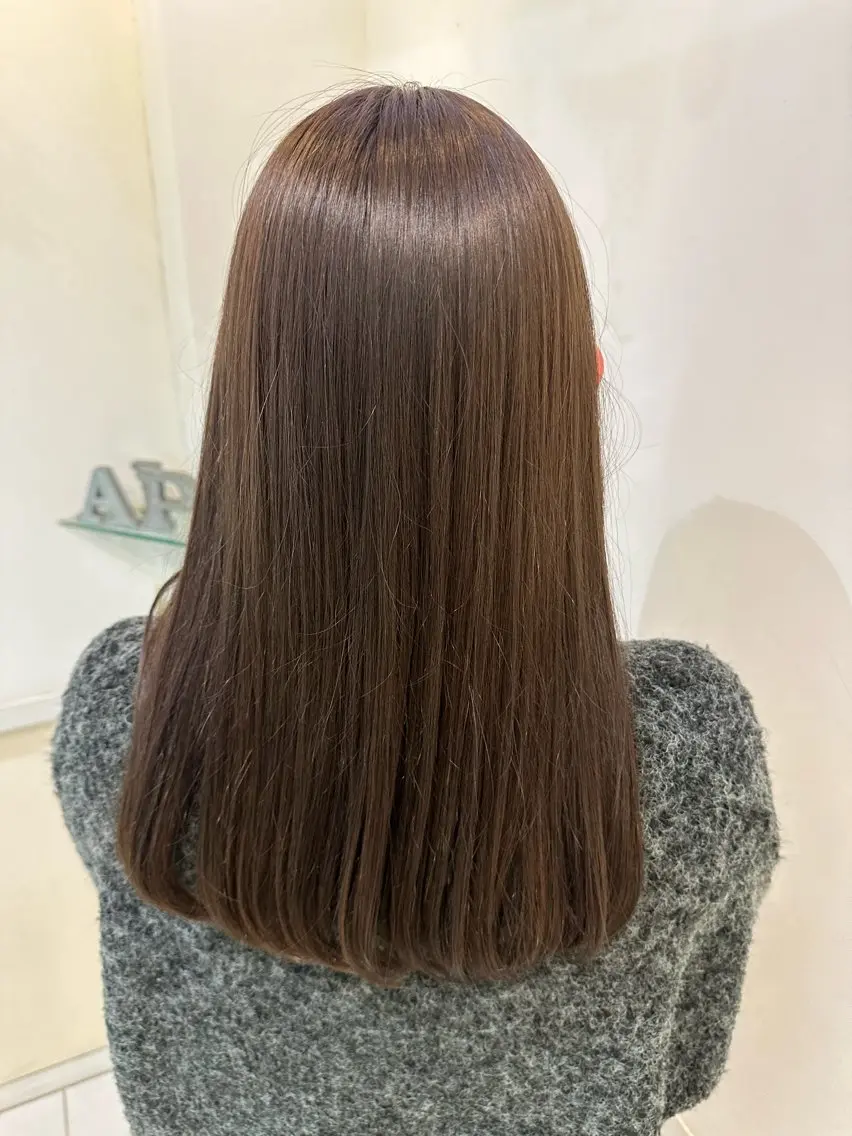 カラー ベージュカラー オリーブベージュ 🥐レディースカット 募集中/厚智菜美🥐のヘアスタイル