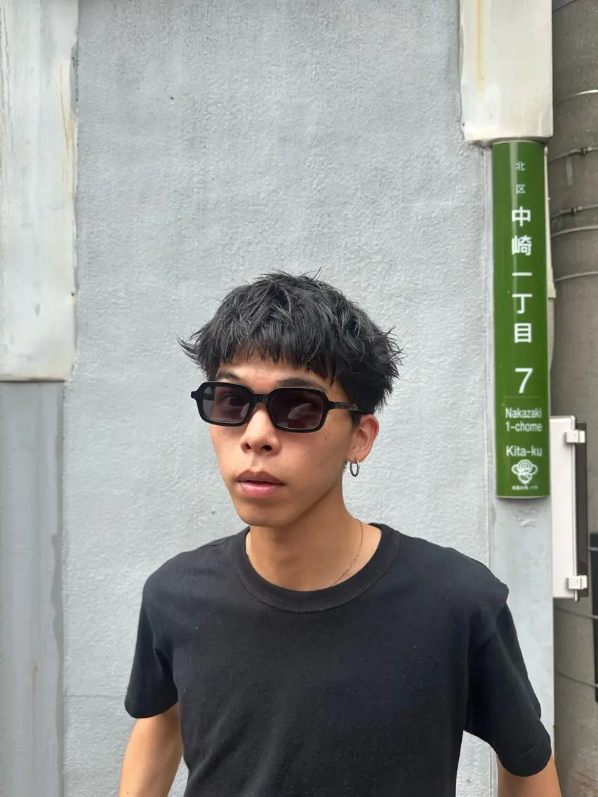 ショート メンズ ショートヘア カット 大阪茶屋町 メンズカット関田拳のヘアスタイル
