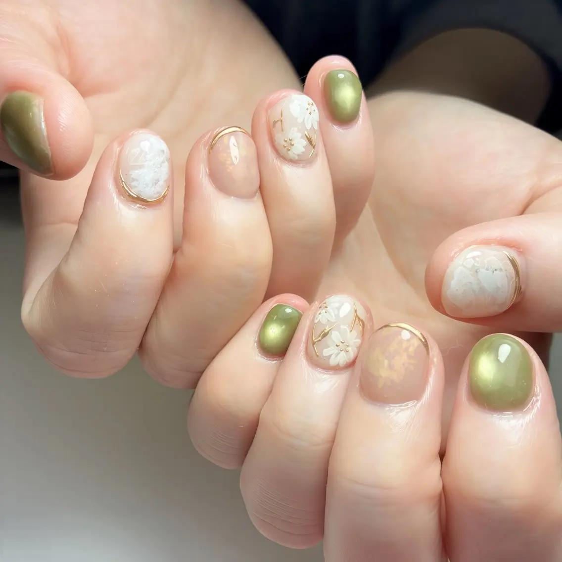 ネイル フットネイル ジェルネイル マグネットネイル ニュアンスネイル オフィスネイル ハンドネイル nail salon anoneのネイルデザイン