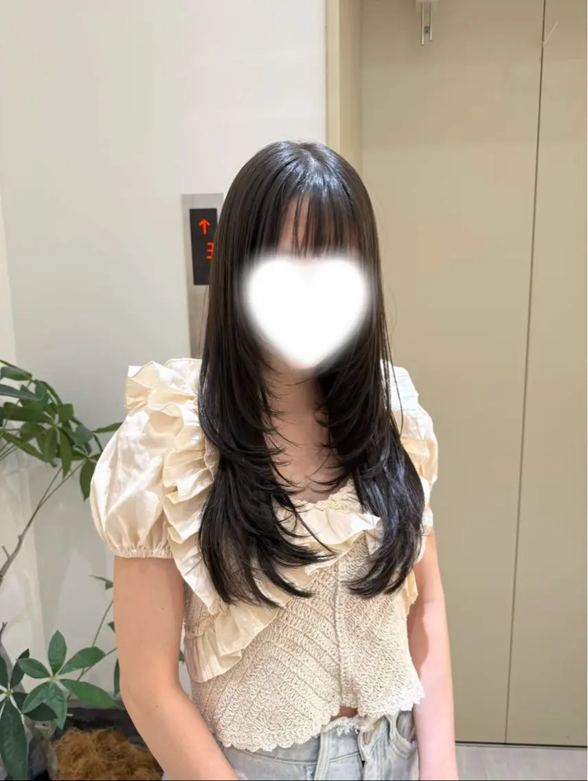 ロング カット トリートメント Zina天神🌻 Honokaのヘアスタイル