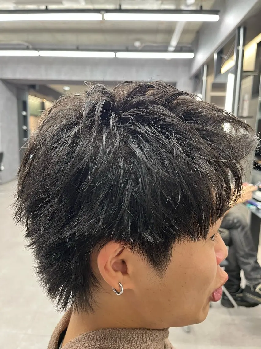 ショート メンズ スパイキーショート ショートヘア カット 大堂 兵吾のヘアスタイル