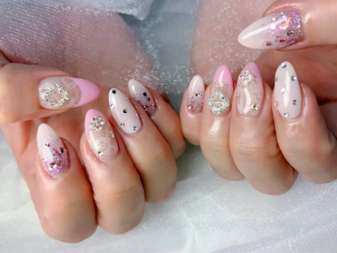 ネイル Queennail 北堀江Yumiのネイルデザイン
