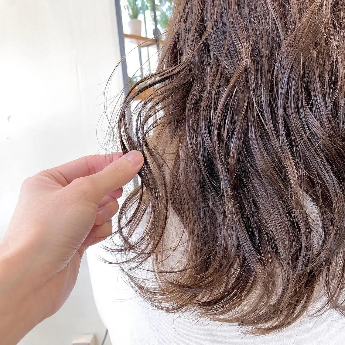 ミディアム カラー ヘアアレンジ カット ヘアカラー トリートメント ヘッドスパ 【ダメージレス施術】 【透明感】北村 拓也のヘアスタイル