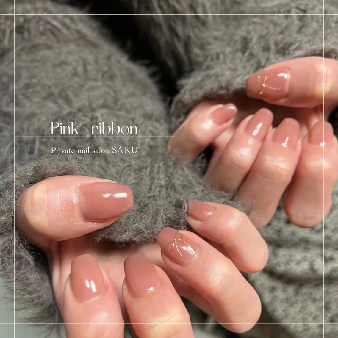 ネイル 春ネイル SAKU nail 作島茜のネイルデザイン
