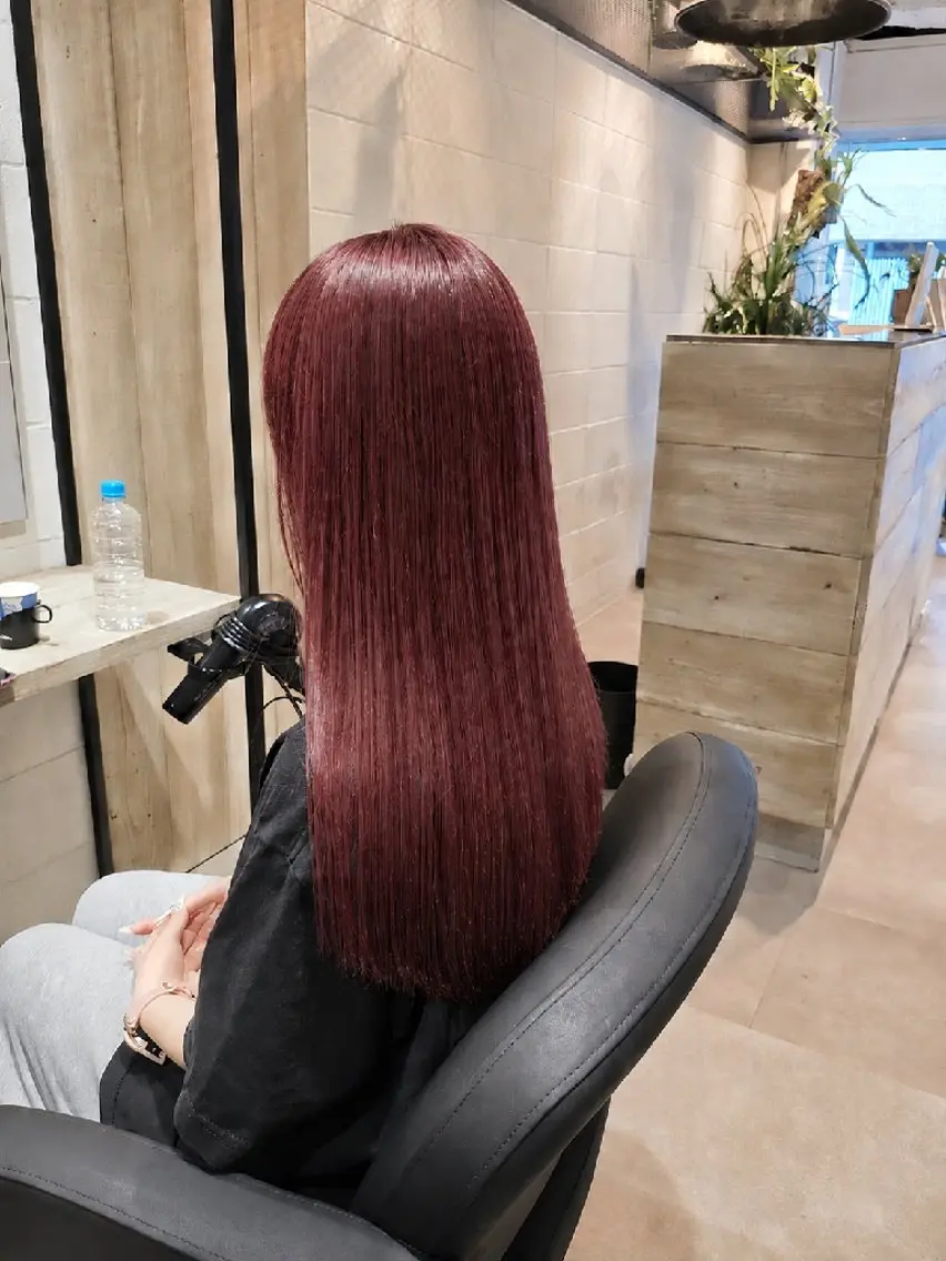 ロング カラー EIGHT北千住 ✨齋藤真理子のヘアスタイル
