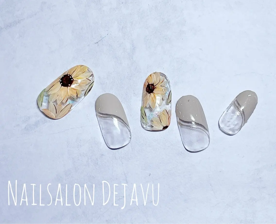 ネイル ハンドネイル Nail salon Dejavu 🌿のネイルデザイン