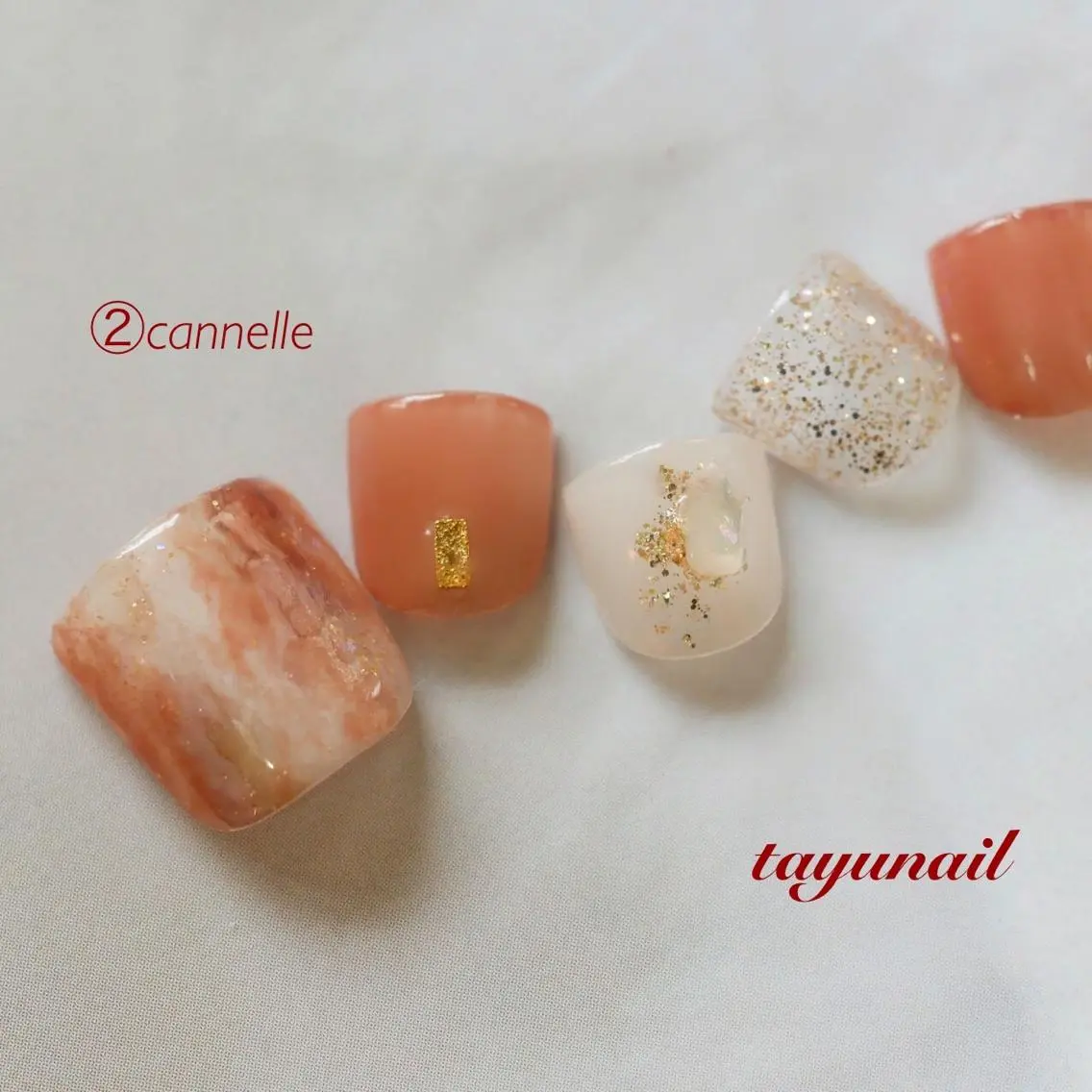 ネイル アートネイル ブルー フットネイル ジェルネイル ワンカラーネイル フットネイル ネイルサロン 【たゆnail】のネイルデザイン