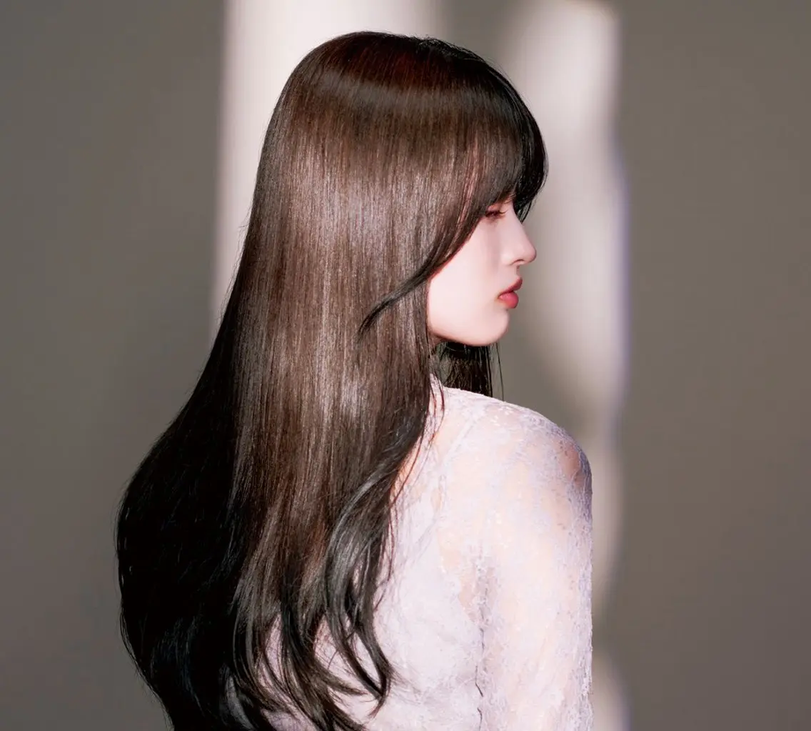 ロング カラー 透明感カラー グレージュ エンゼルス美容室斉間 圭司のヘアスタイル