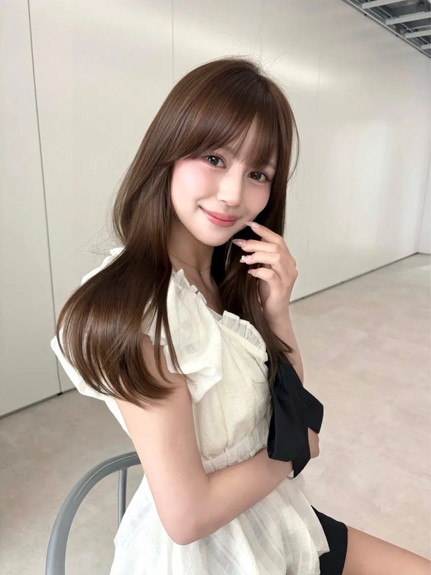 ロング カラー ベージュカラー 透明感カラー ヘアカラー 透明感カラー ♡𝐒𝐚𝐤𝐢♡のヘアスタイル