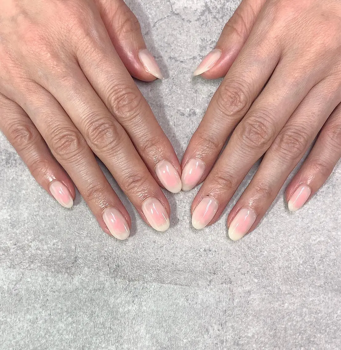 ネイル チークネイル ニュアンスネイル FASTNAIL PLUS 新宿店のネイルデザイン