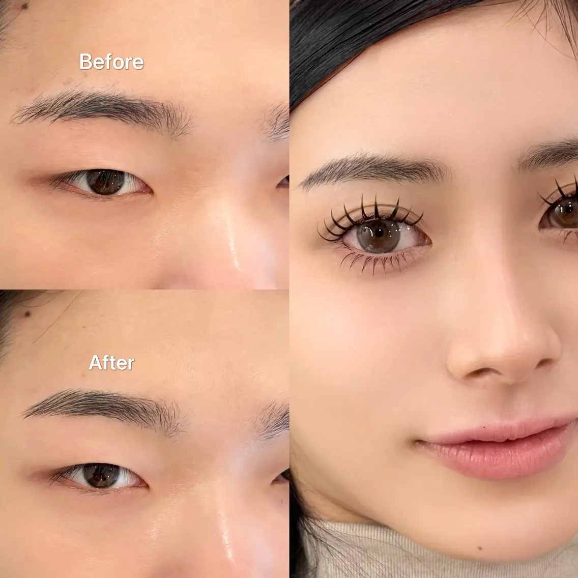 他店と差が付く仕上がり◎垢抜け【平日限定クーポン】眉毛WAXスタイリングの写真