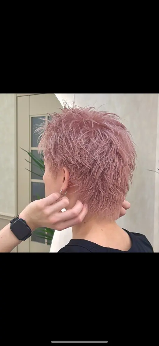 メンズ ヘアカラー ️🫧透明感🫧🎀 カラー/HINANOのヘアスタイル