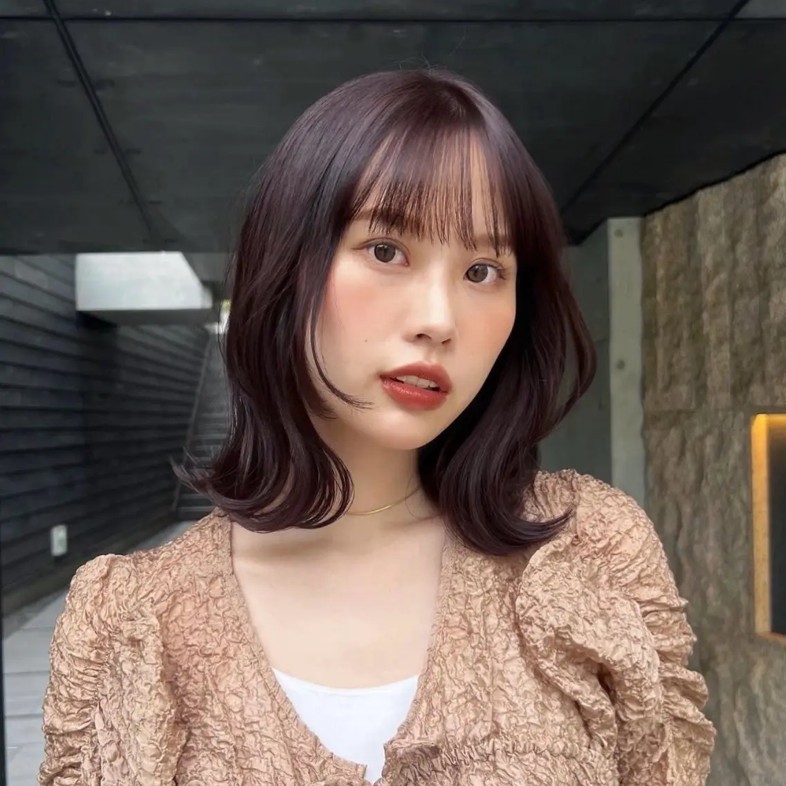 ショート カラー 暖色/柔らかベージュ 🐈ayano♡のヘアスタイル