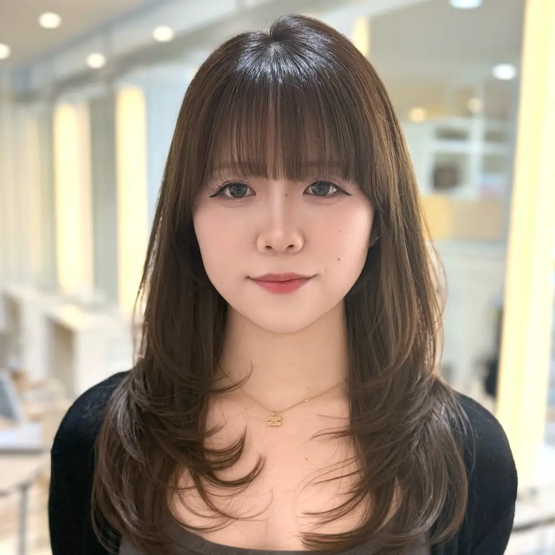 ロング カラー カット ヘアカラー トリートメント レイヤーカット/ 艶カラー🌙Rinoのヘアスタイル