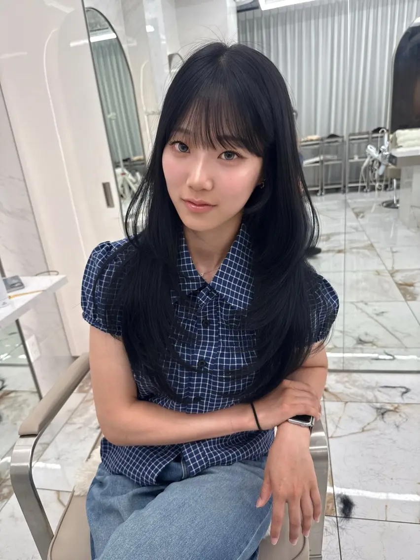 ロング カラー 小林 拳人のヘアスタイル