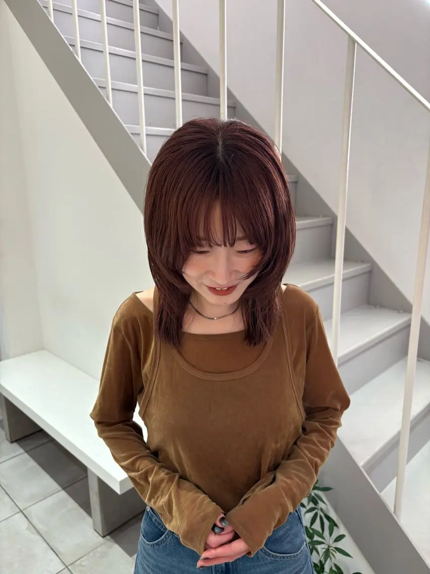 カラー hisa/melt 西梅田のヘアスタイル