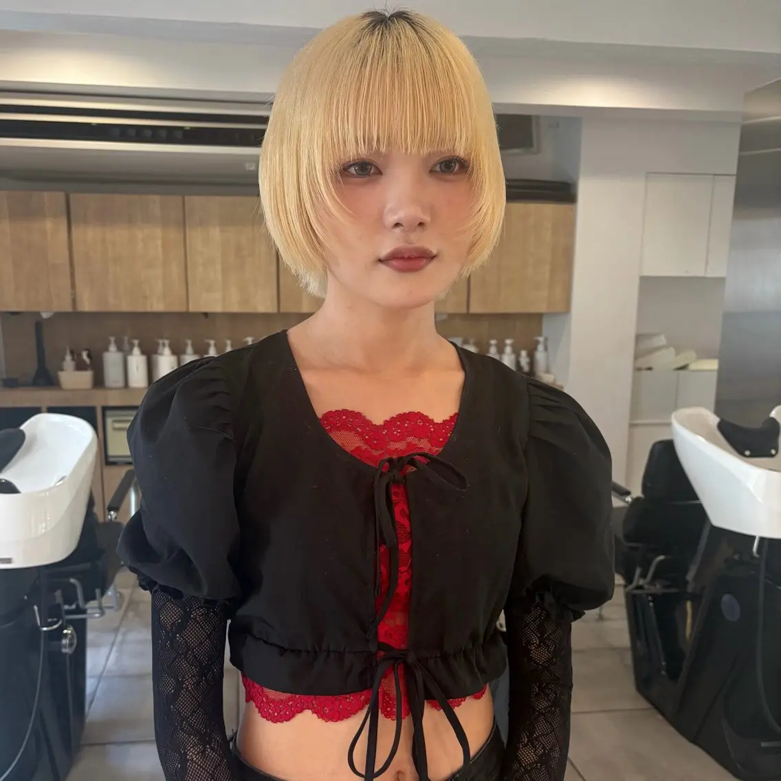 ショート ショートボブ ボブ ショートヘア rin 京都美容室のヘアスタイル