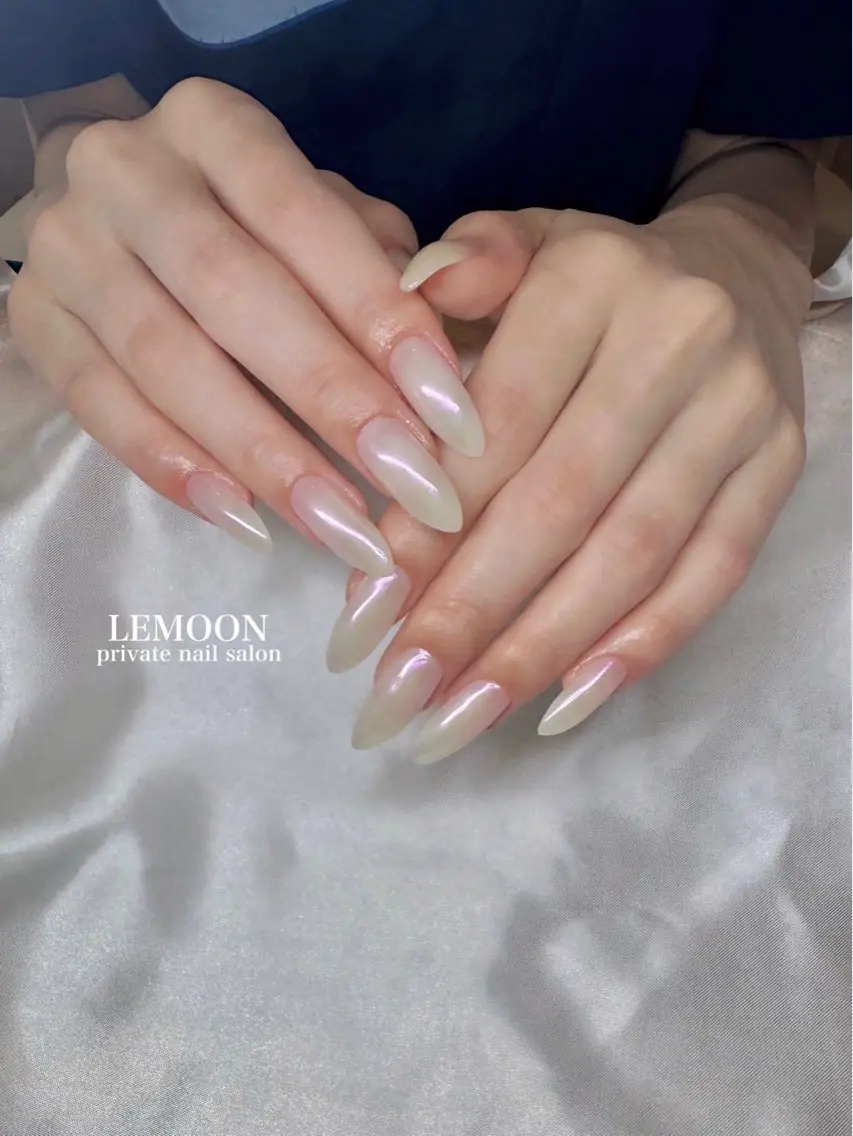 ネイル オーロラネイル nail salon LEMOONのネイルデザイン