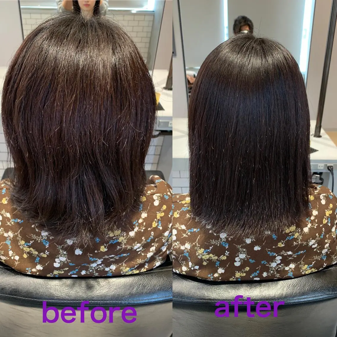 セミロング パーマ Ｋ Ｋのヘアスタイル