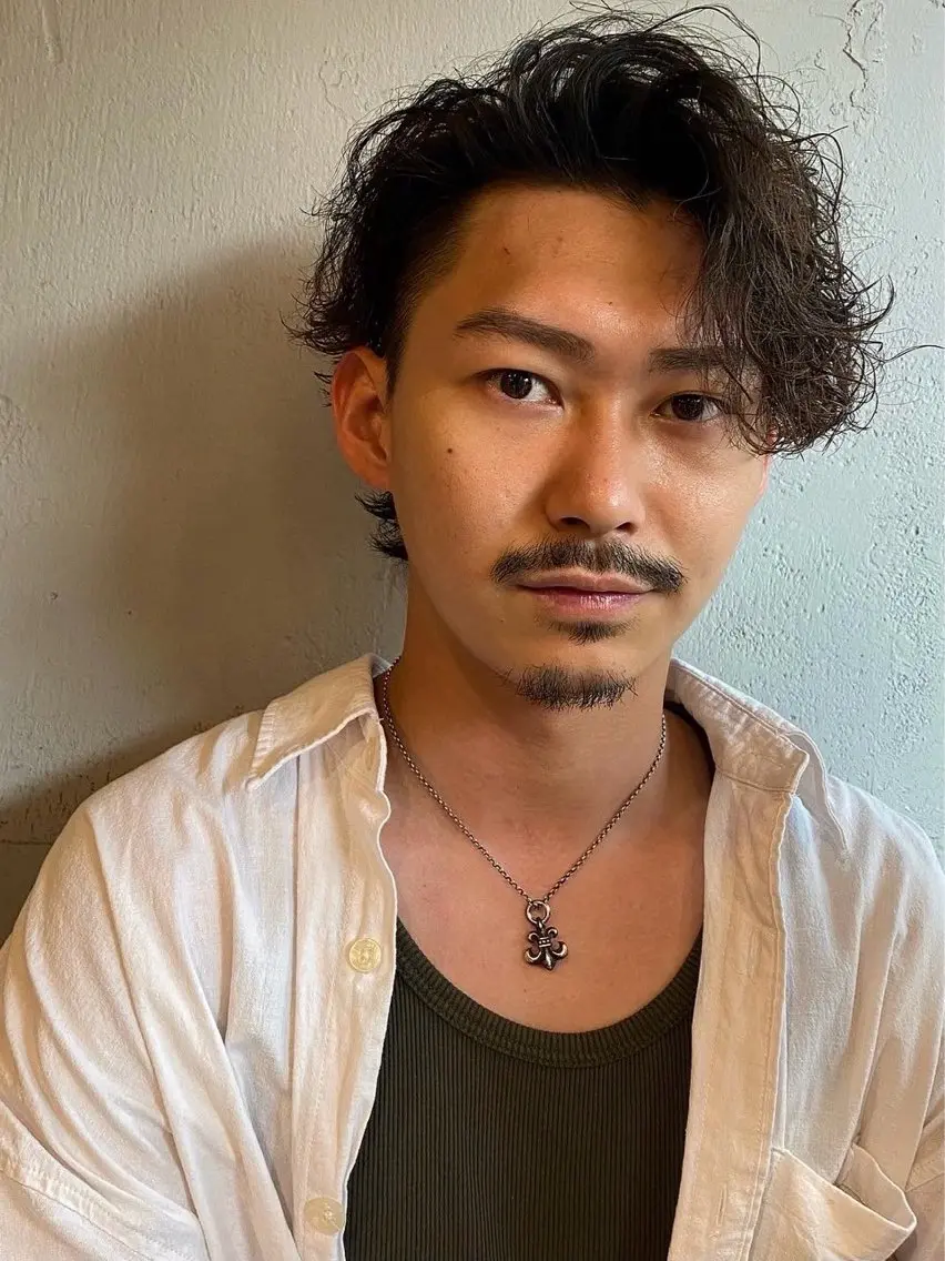 メンズカット➕ツイストパーマの写真