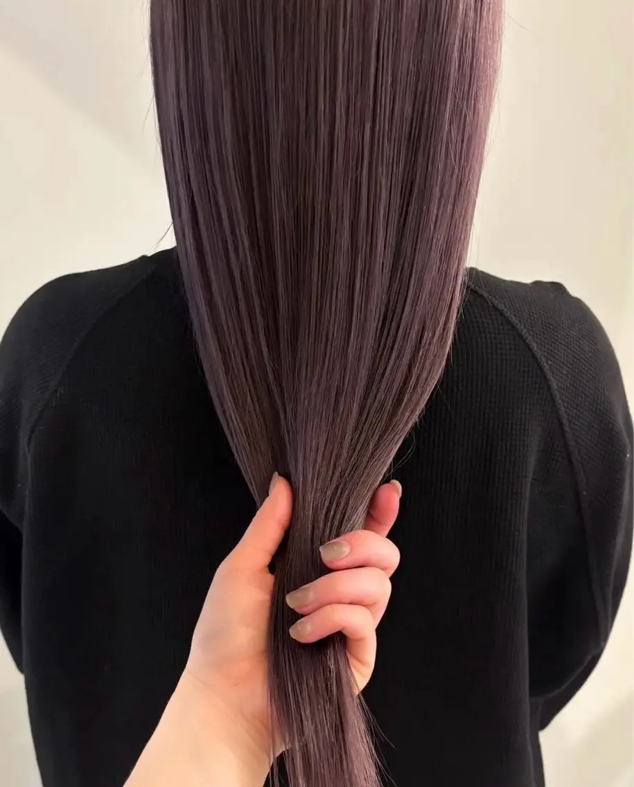 【オススメ🍑✨】カット+カラー+バイカルテ4stepトリートメント ✂︎の写真
