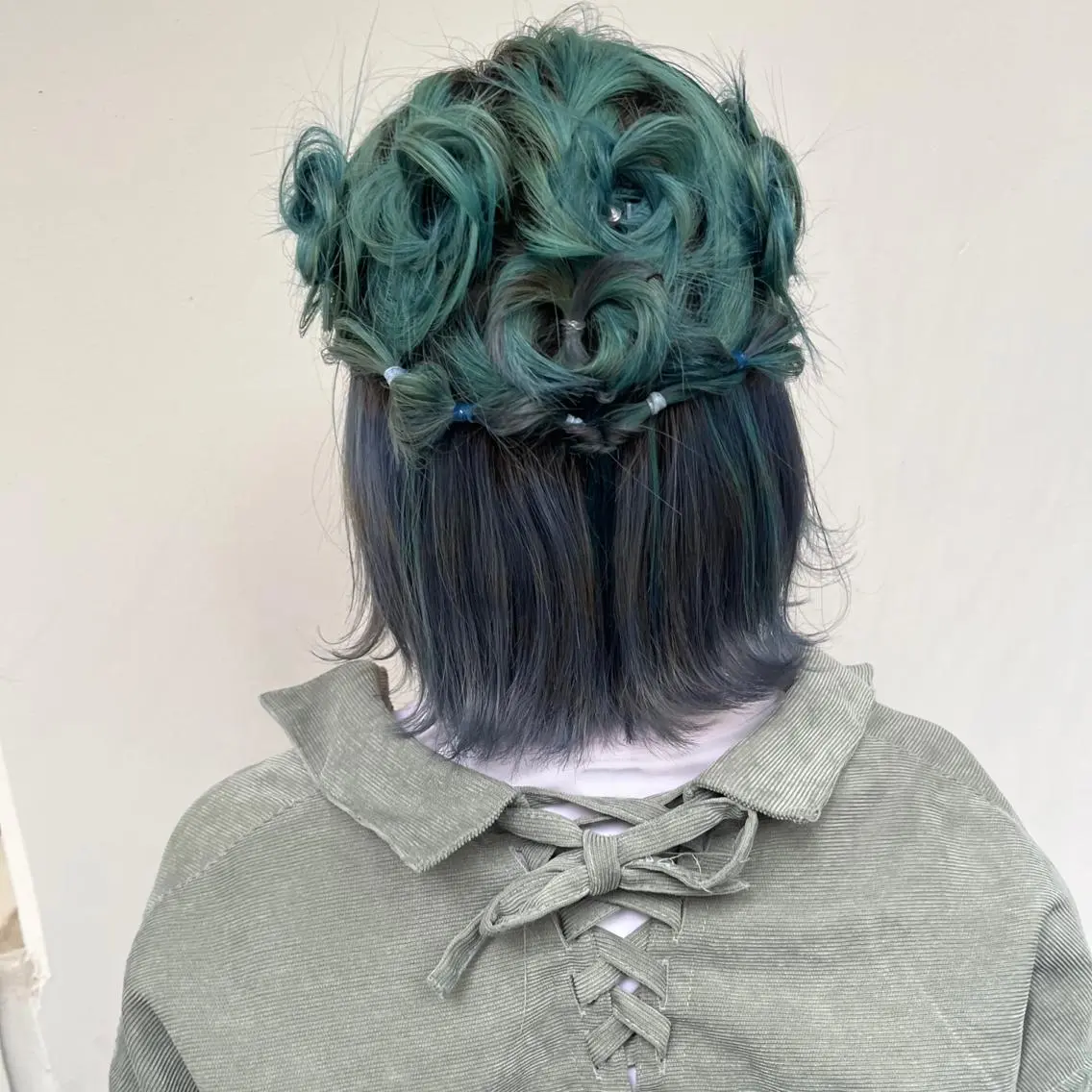 ミディアム ヘアアレンジ ヘアセット アレンジ＆ショート 💙YUKINOのヘアスタイル