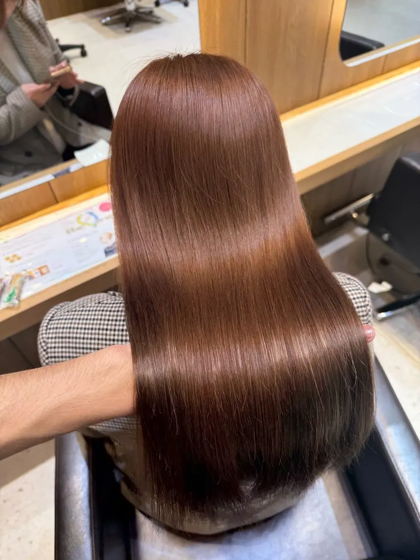 🖤ブリーチなしダブルカラー＋トリートメント🖤の写真