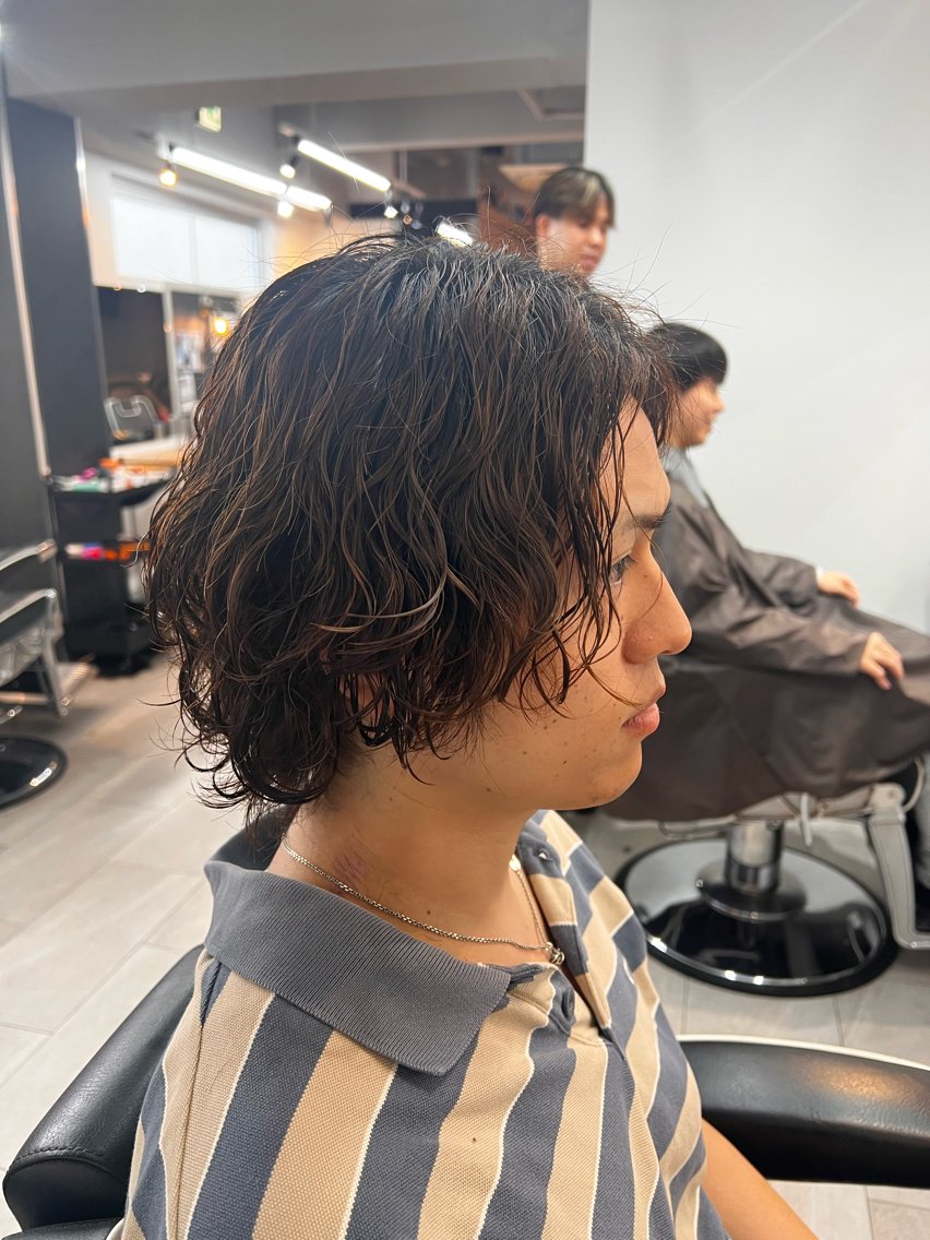 キッズ カット パーマ 毛流れ矯正支持率 No.1🔥瀬川竜生のヘアスタイル