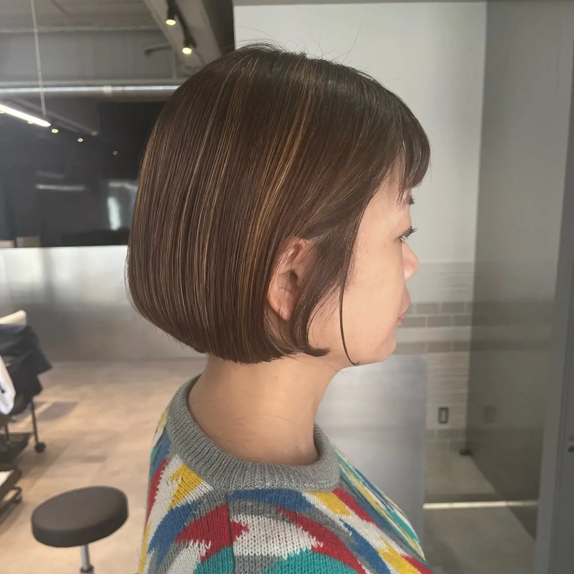 カット+ブリーチ✨(ハイライト、バレイヤージュ、白髪ぼかし)+カラー+炭酸泉の写真