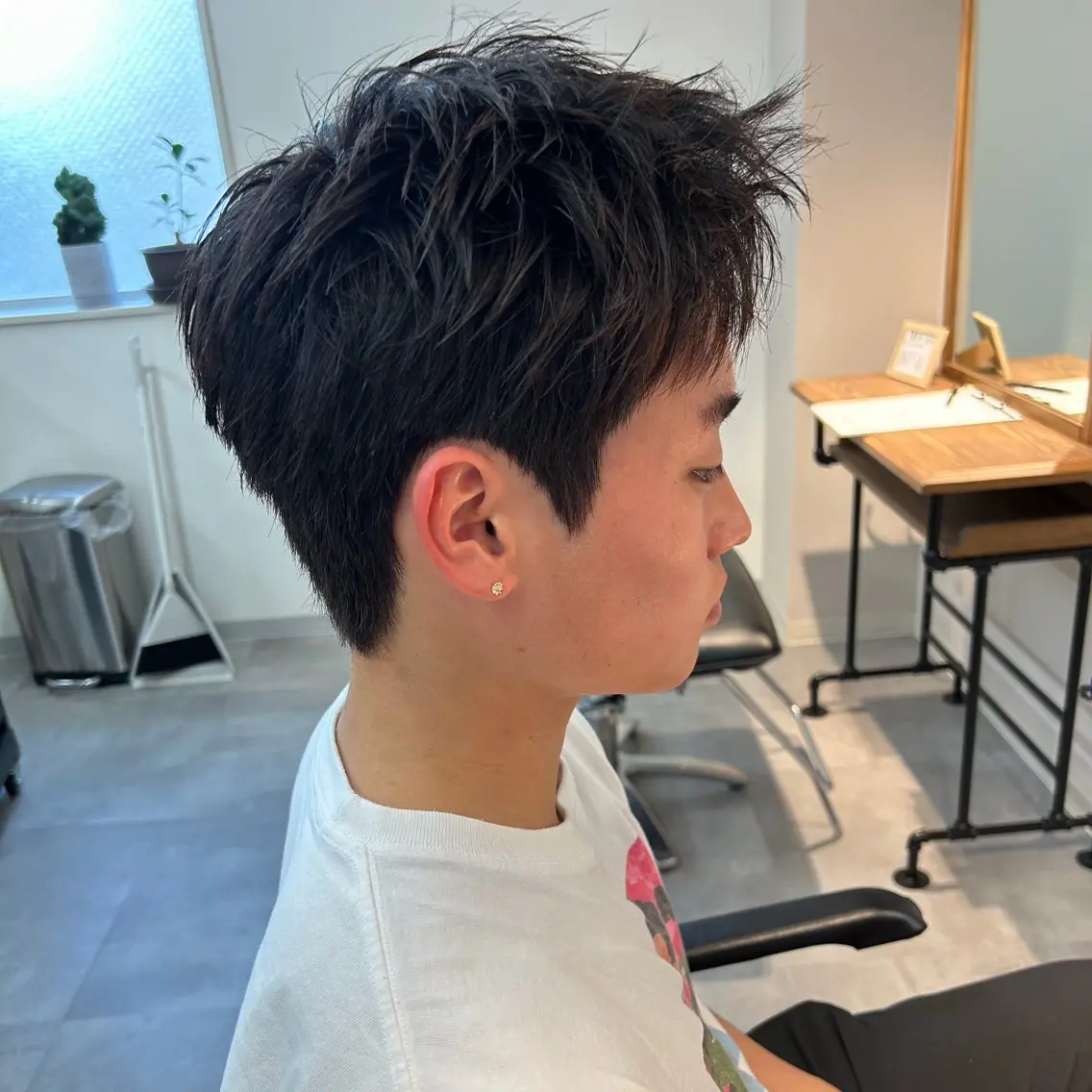 ショート パーマ メンズ メンズショート スパイキーショート ショートヘア メンズショート⚡️｜ 短髪をデザイン｜レオのヘアスタイル