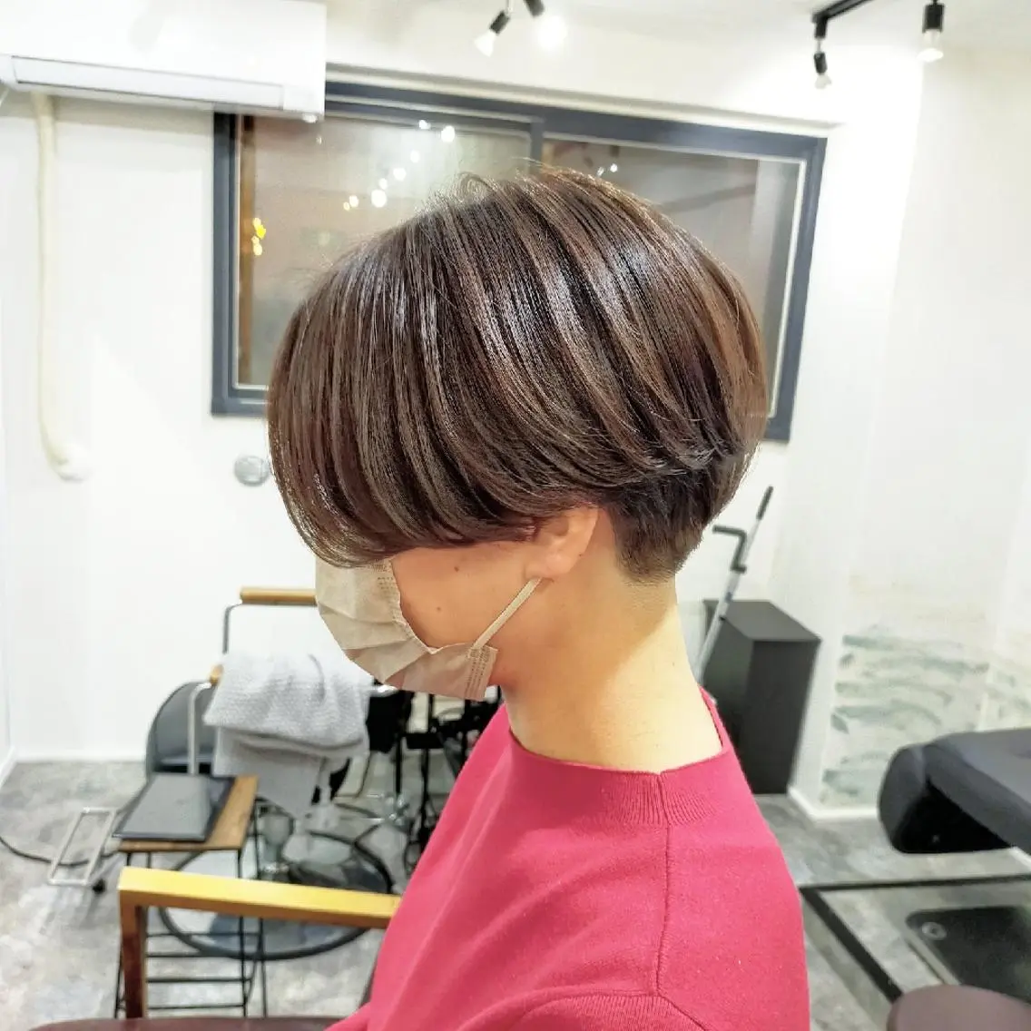 ショート カラー ハンサムショート ショートヘア カット トリートメント 水素トリートメント/ 髪質改善/ナカノメのヘアスタイル